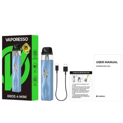 Vaporesso XROS 4 Mini Ice Pink (Розовый, с картриджем) Многоразовый POD